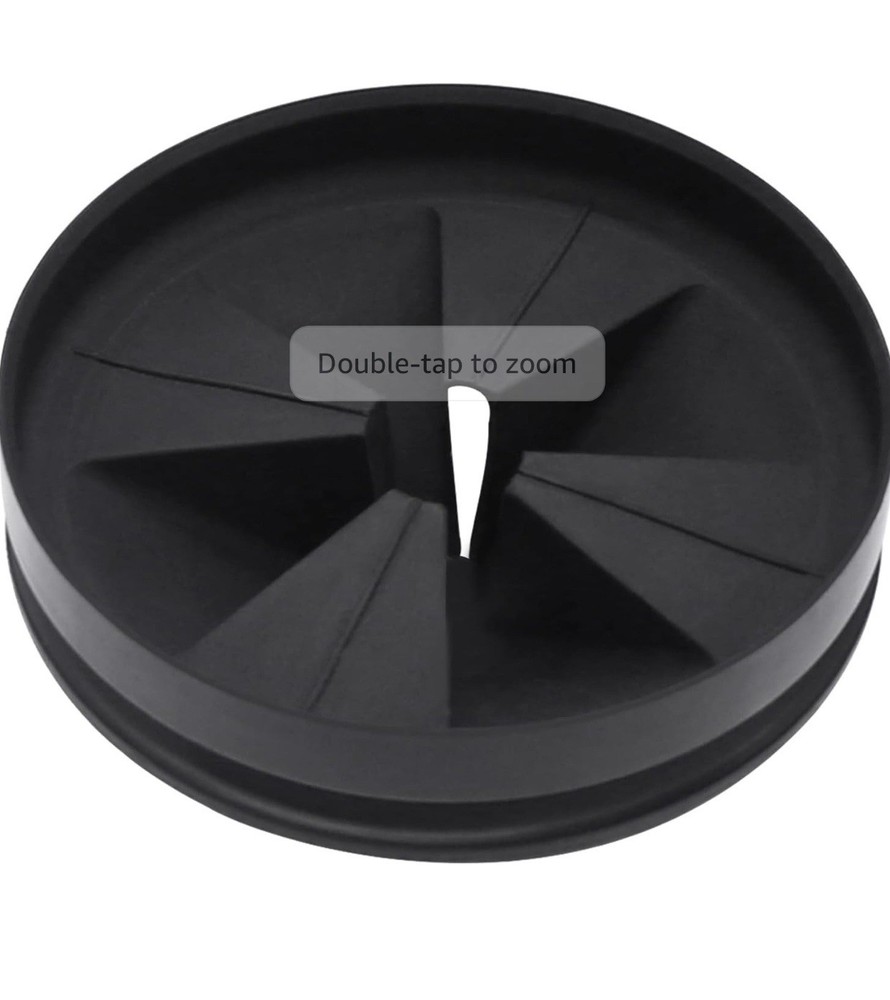 Garbage Disposal Splash Guards 3 3/8 Sink Baffle QCB-AM Replacement for Kitchen