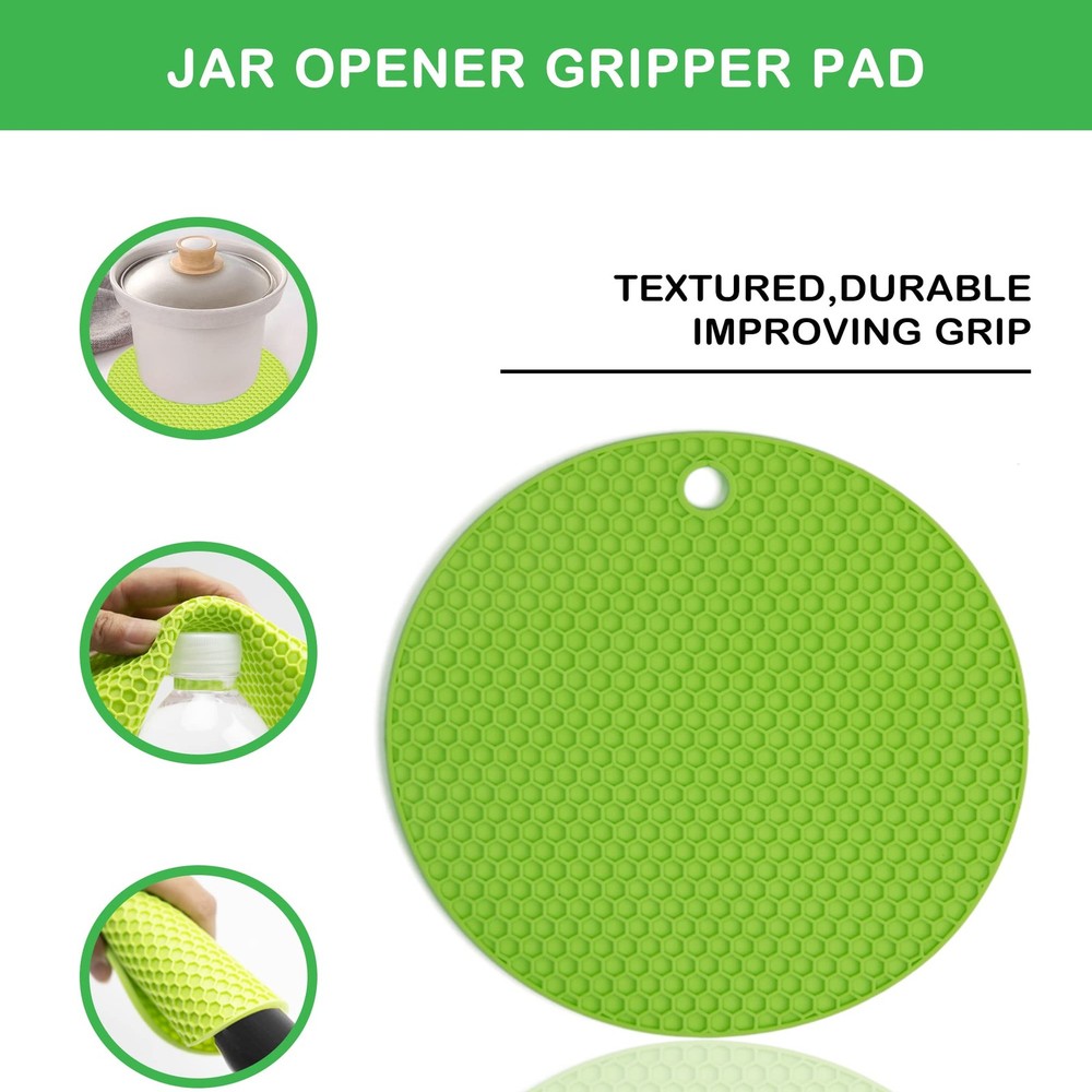 Jar Opener for Weak Hands, Seniors with Arthritis, 5 in 1 Multi Function Bott...