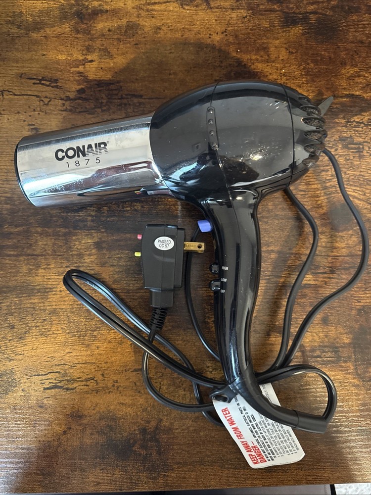 conair 1875 hair dryer