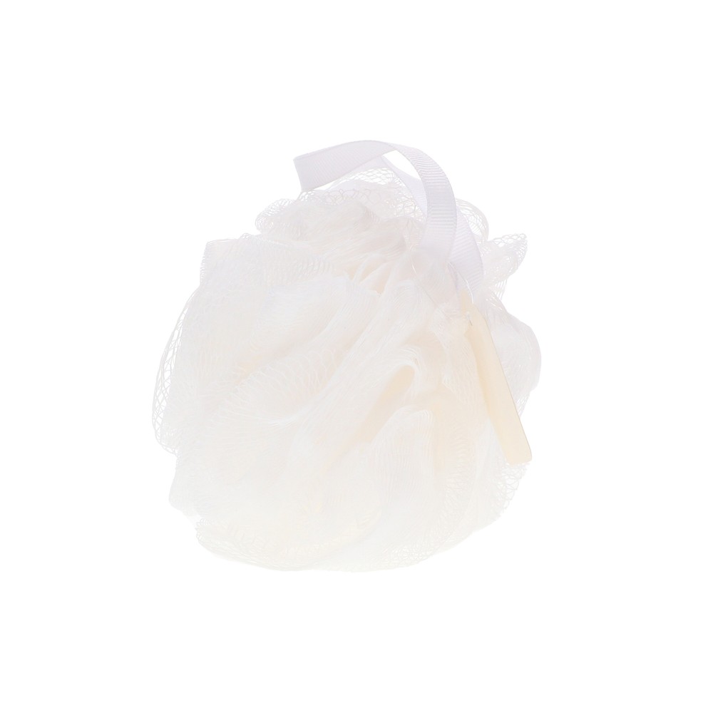Nikki Secret White Mesh Bath and Shower Sponge