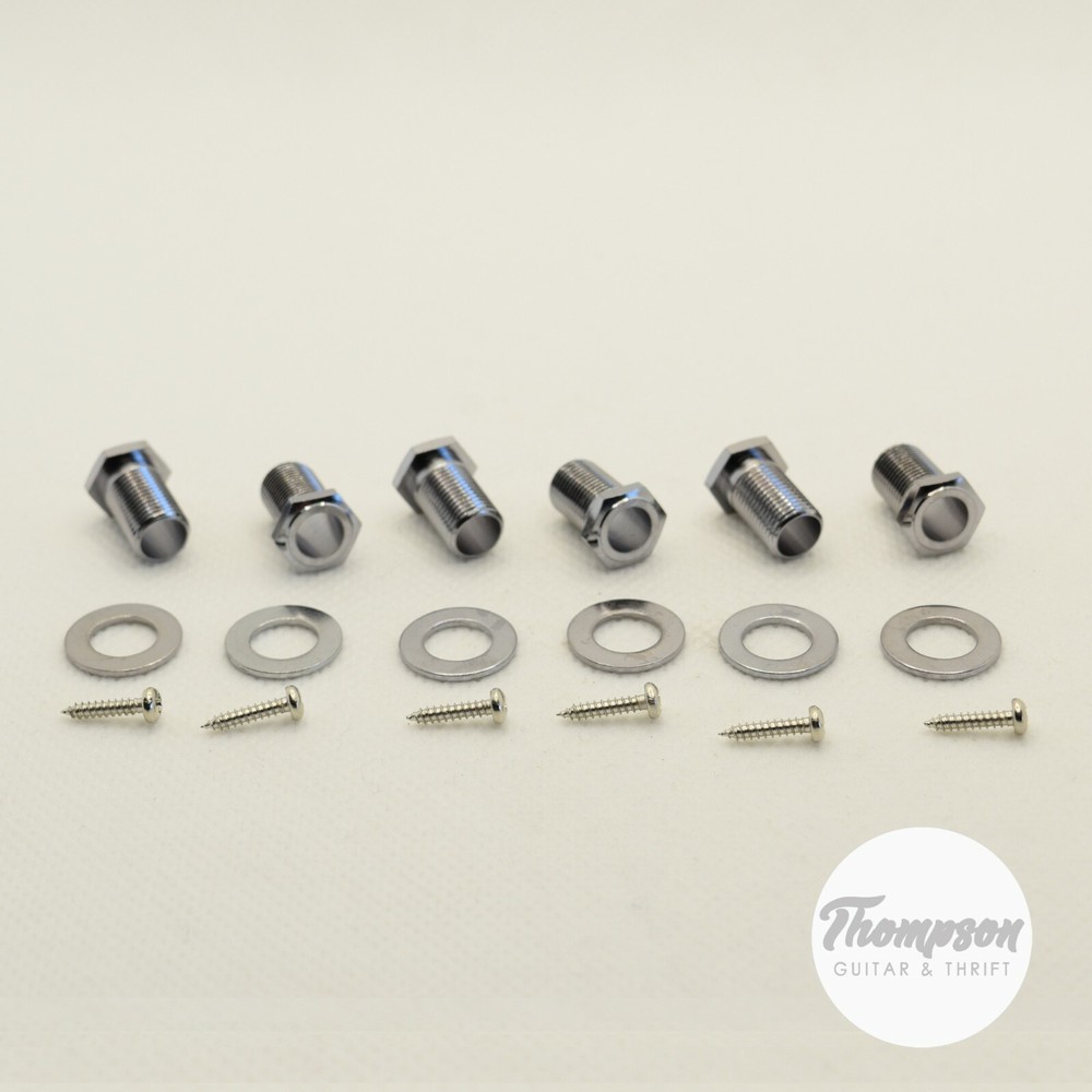 10mm Import Guitar Bushing Replacement Kit - Chrome