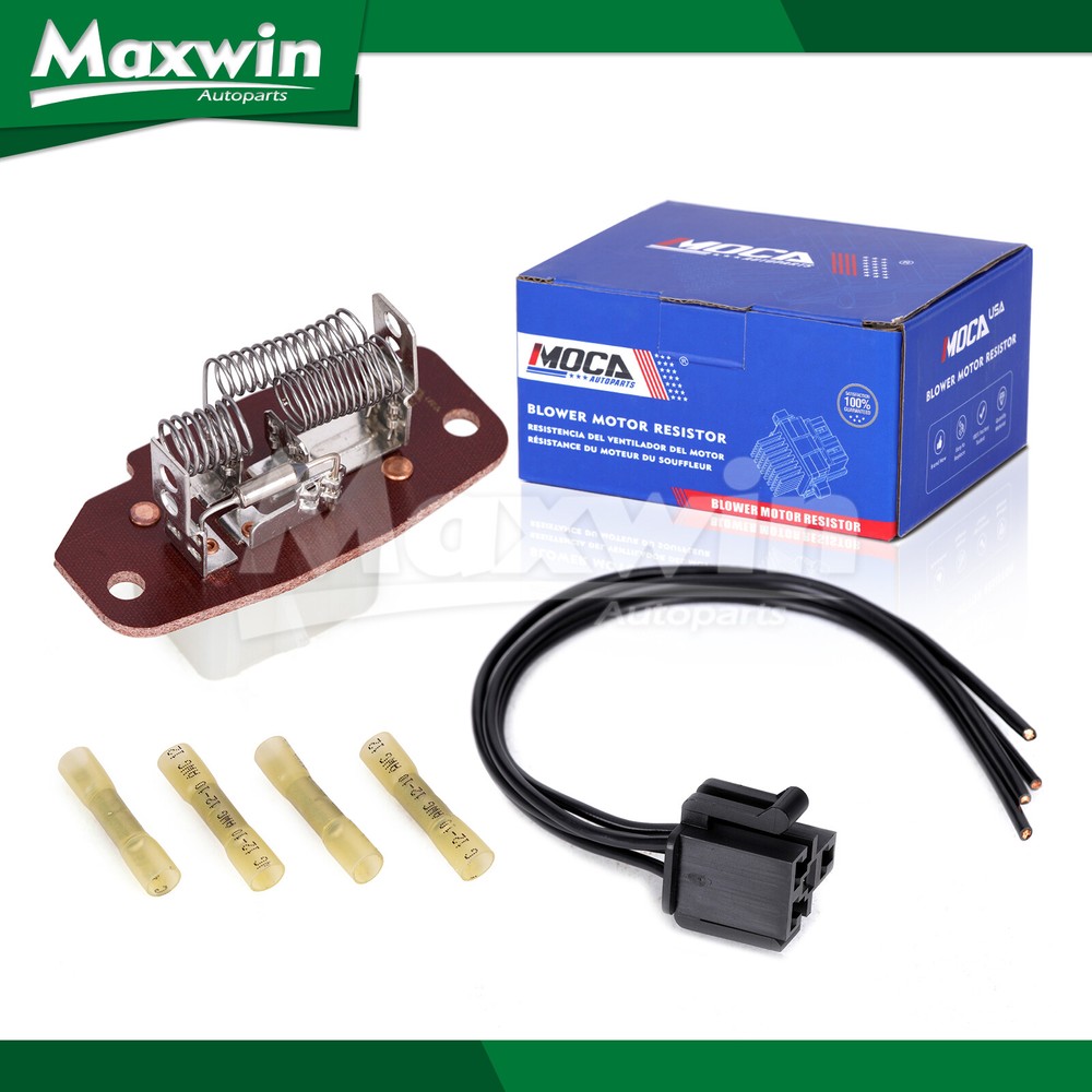 Blower Motor Resistor Kit Fit Ford E-150 E-250 E-350 E-450 E-550 Econoline