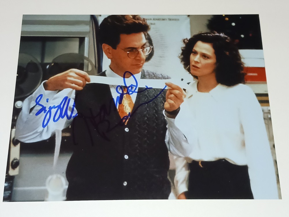 Harold Ramis Sigourney Weaver Ghostbusters Signed Autograph COA Authentication 2