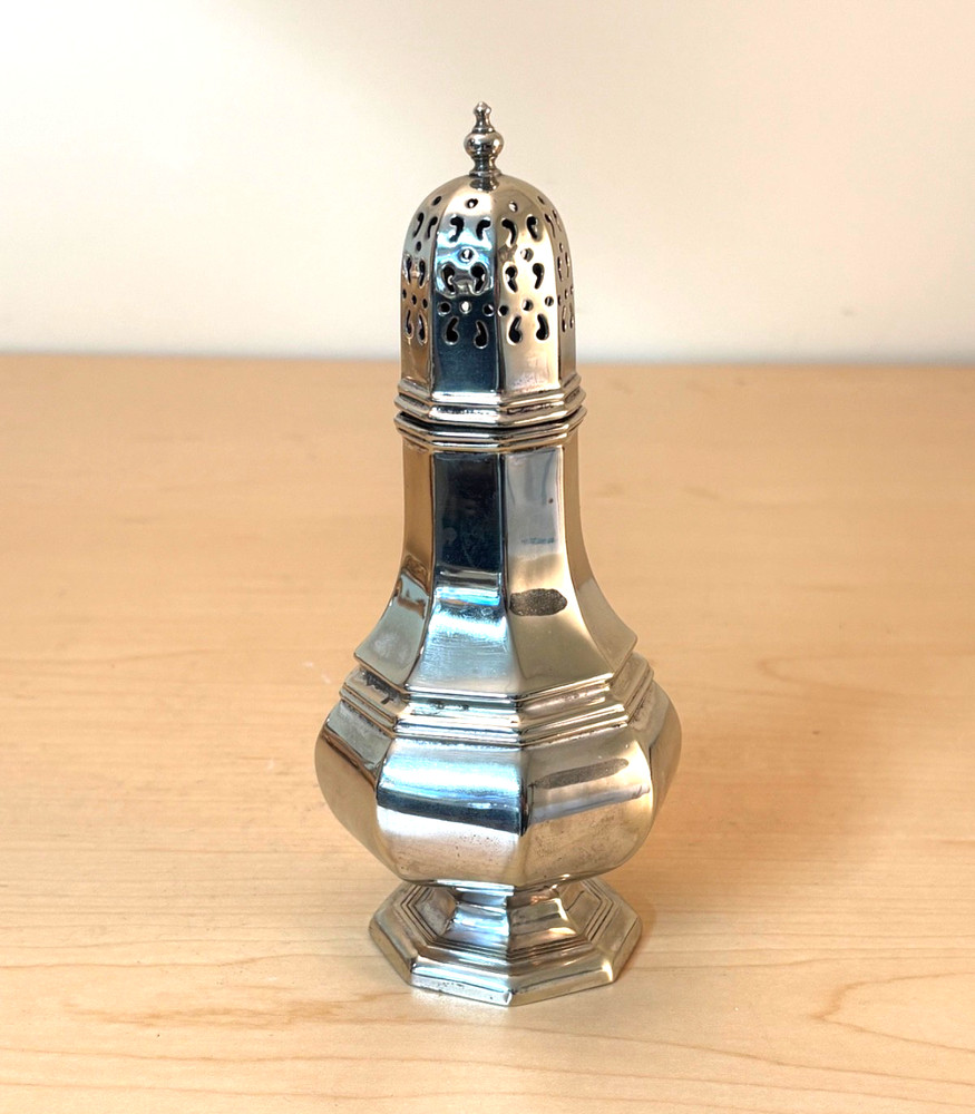 Antique Silver Plated Sugar Shaker Made in England
