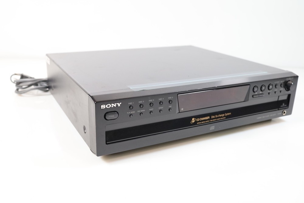 SONY CDP-CE375 5-Disc CD Changer Carousel Compact Disc Player