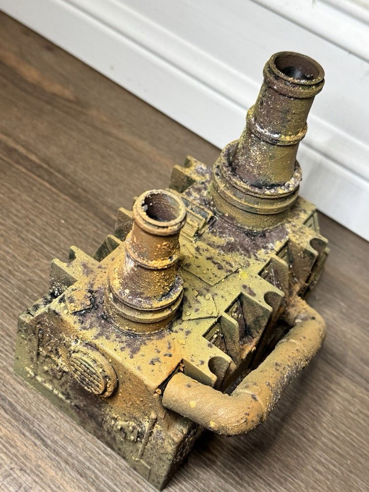 Warhammer Necromunda Table Top terrain Power Plant Hive Stack –scratch built.