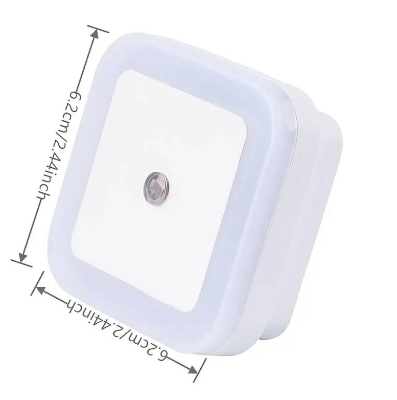 1pc Intelligent LED Induction Night Light Auto Sensor - Creative Night Light