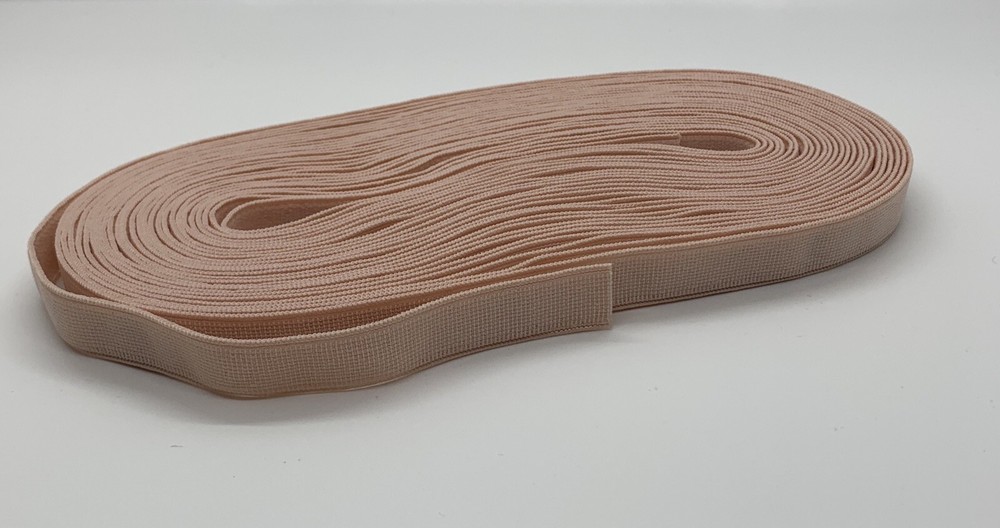 1/2 Inch Plush Elastic Strap 5 Yards Pink