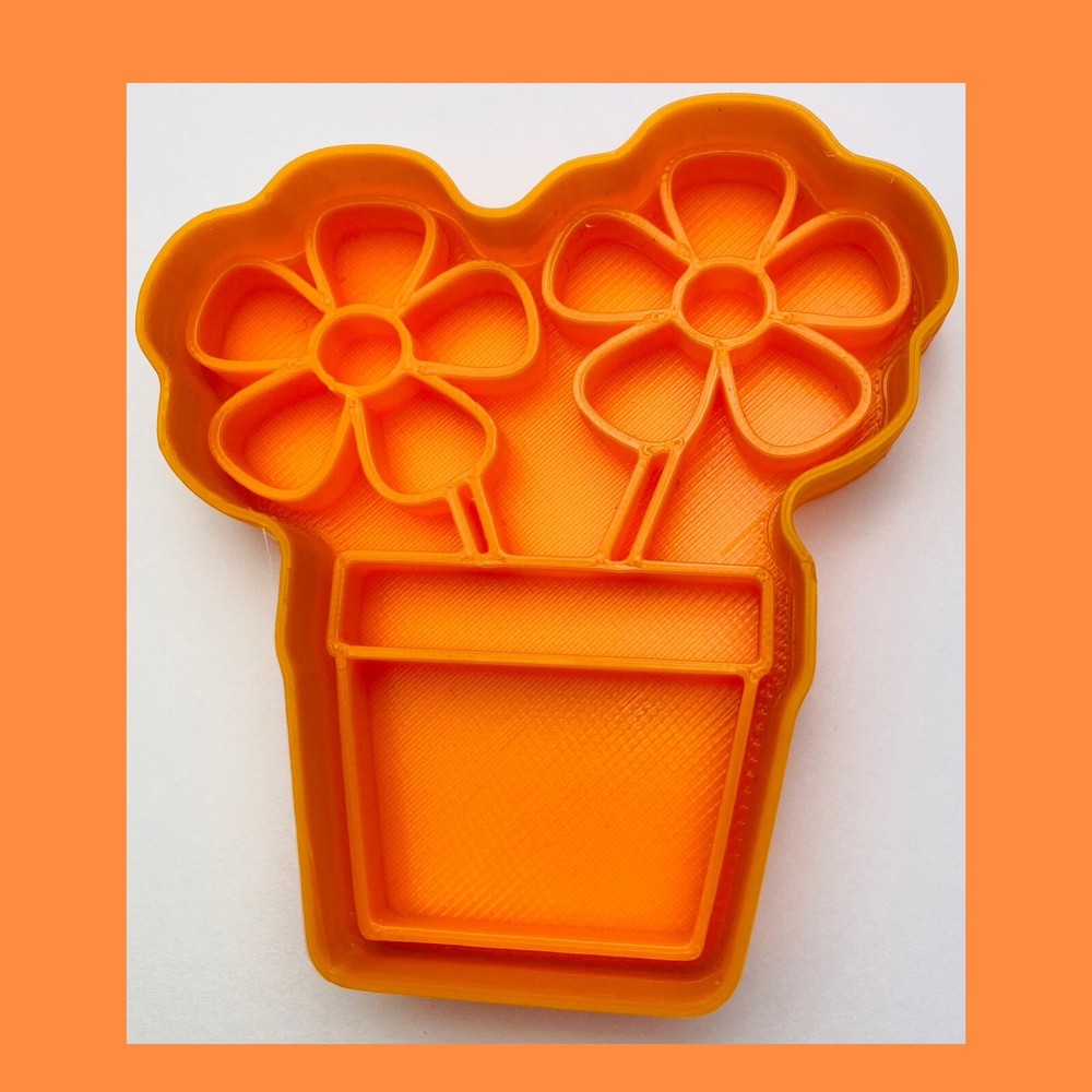 Flower Pot Cookie Cutter