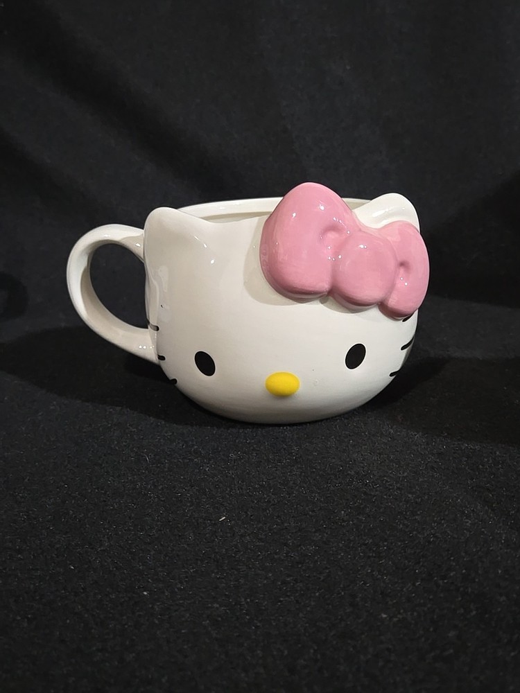 3 Sanrio Hello Kitty Ceramic Mugs