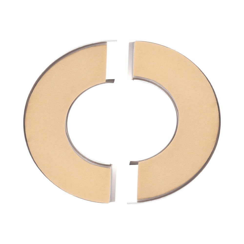 Wall split flange, round coating plate diameter 90mm