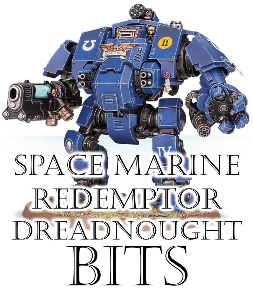 Warhammer 40k Space Marine Redemptor Dreadnought Bits, Games Workshop