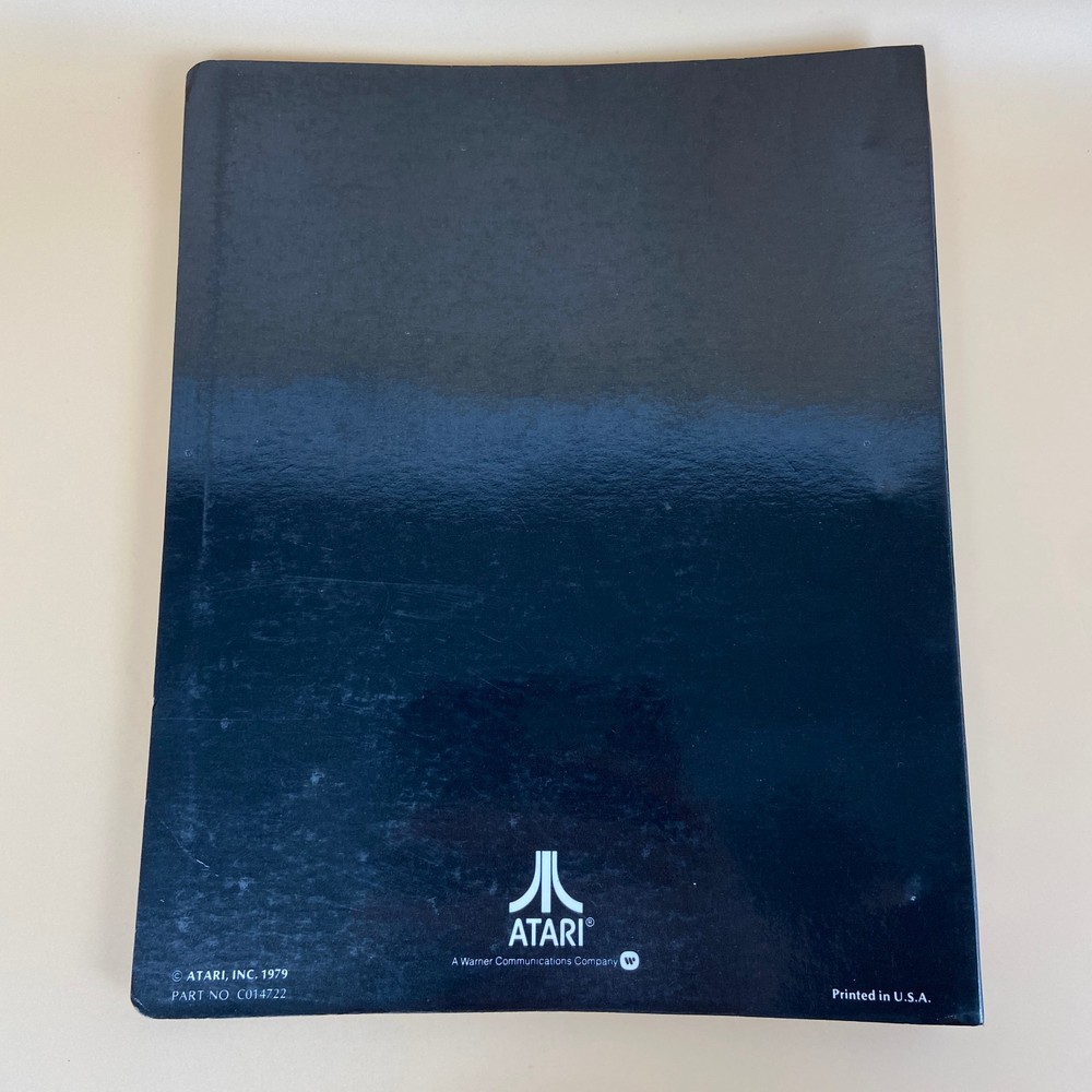 Original ATARI 400/800 Personal Computer Basic Reference Binder Manual Guide