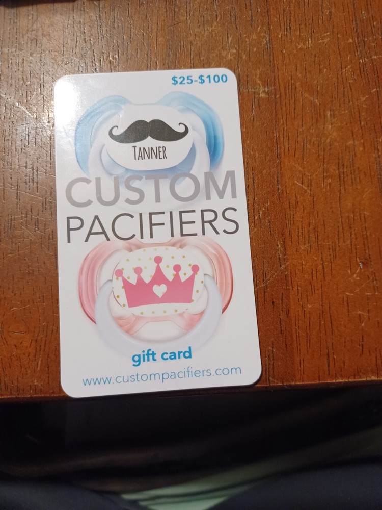 $30 Custom Pacifiers Gift Card
