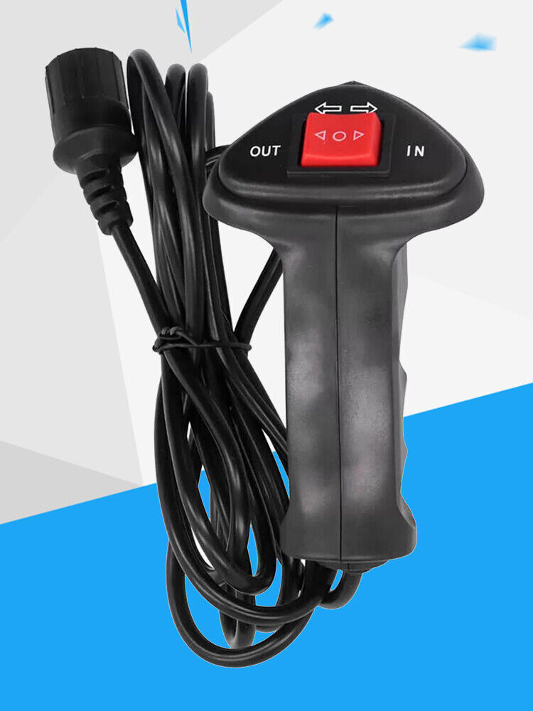 Electric Winch Remote Control Controller Winch Corded 9.2ft Universal Hand Cable