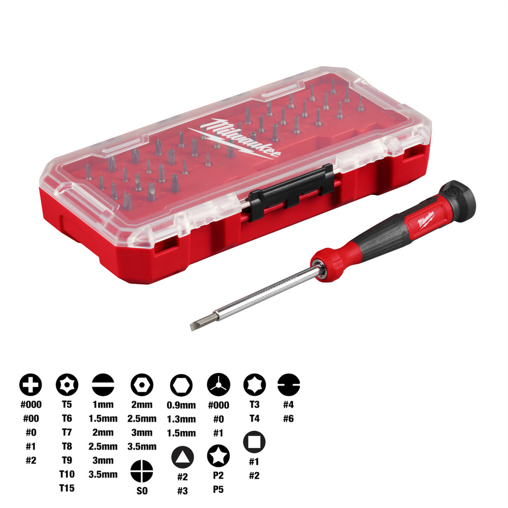 Milwaukee Tool 39-in-1  Precision Multi-Bit Screwdriver
