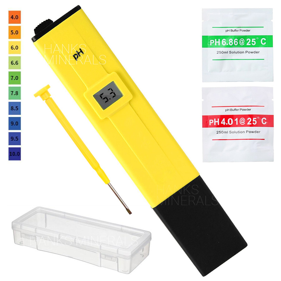 Digital PH Meter Tester Portable Pocket Water Pool Aquarium Wine Hydroponic
