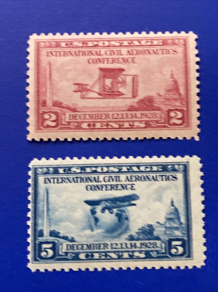 US Stamps-SC# 649 & 650  - 2/5 Cent - MH - SCV = 5.60