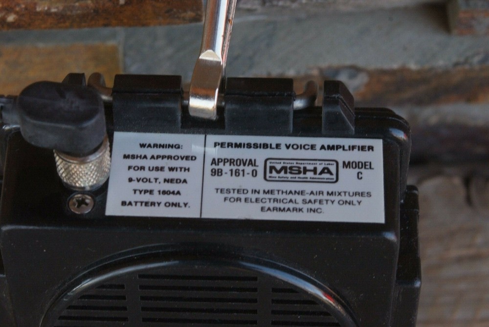 Scott Aviation Speak-Ezee Model C Permissible Voice Amplifier MSHA