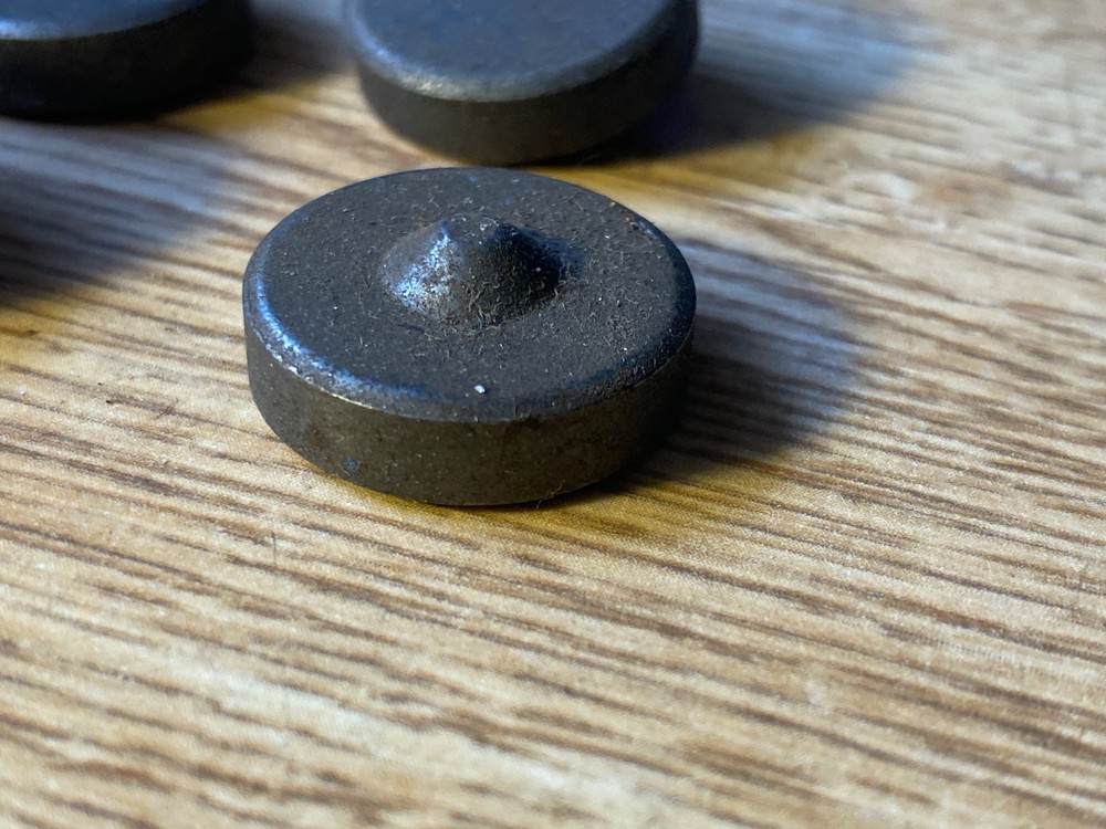 Set/4 File Cabinet uncaged Rollers by ???