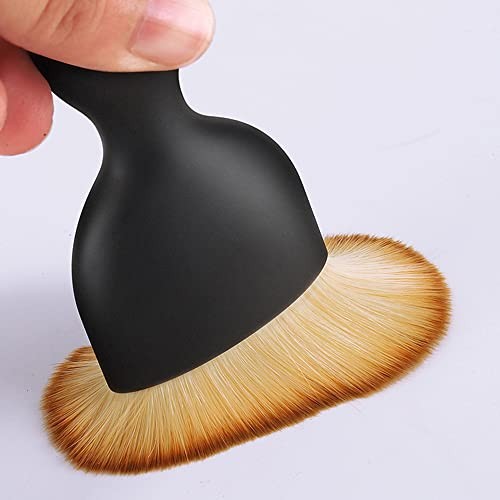 Soft Microfiber Car Detailing Brushes 4 Pack - Scratch-Free Interior &