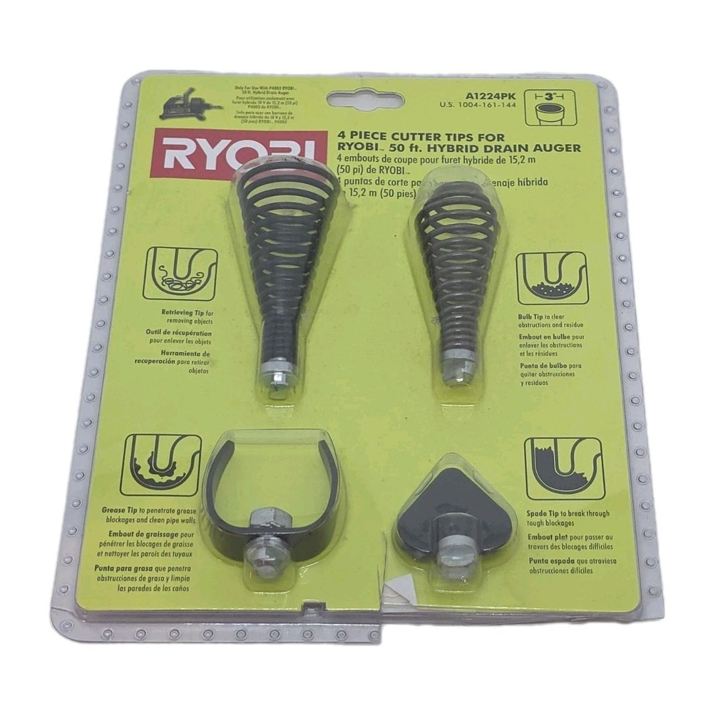 Ryobi 4 snake cutter tips