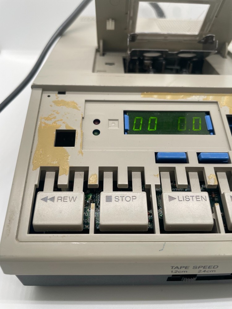 Vintage Sony BM-815 Micro Cassette Transcription Transcriber Powers On