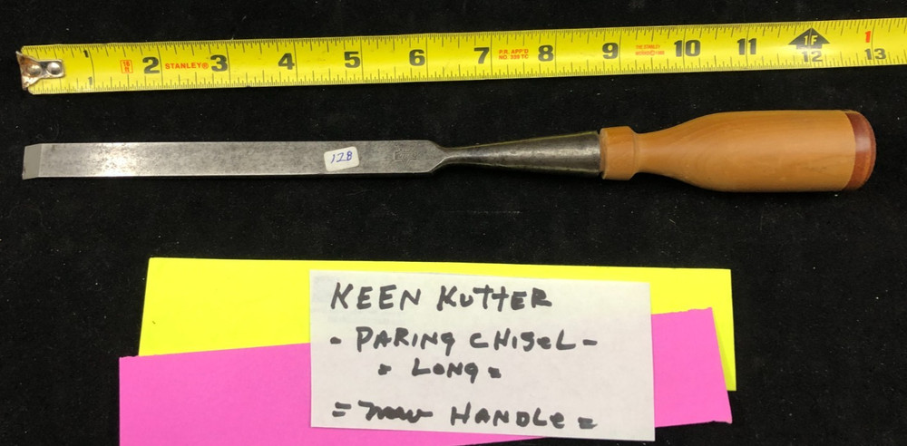 KEEN KUTTER  1/2” FIRMER SOCKET CHISEL-SHARP-NEW HANDLE-