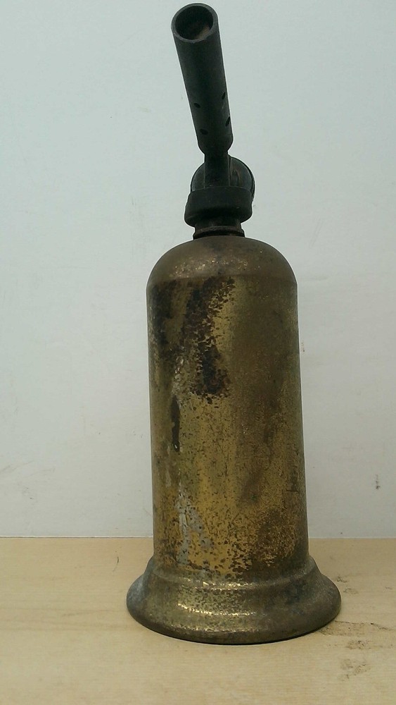 Vintage Brass Small Alcohol Burner Torch Unbranded Steampunk Untested