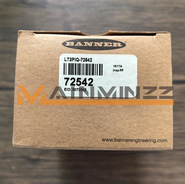 1PC New BANNER Laser Sensor LT3PIQ-72542
