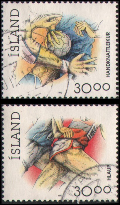 Iceland #710-711 Used
