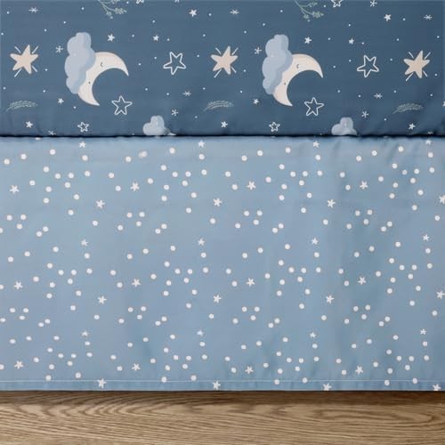 3 Piece Baby Crib Bedding Set Boho Neutral Quilt Comforter Boy