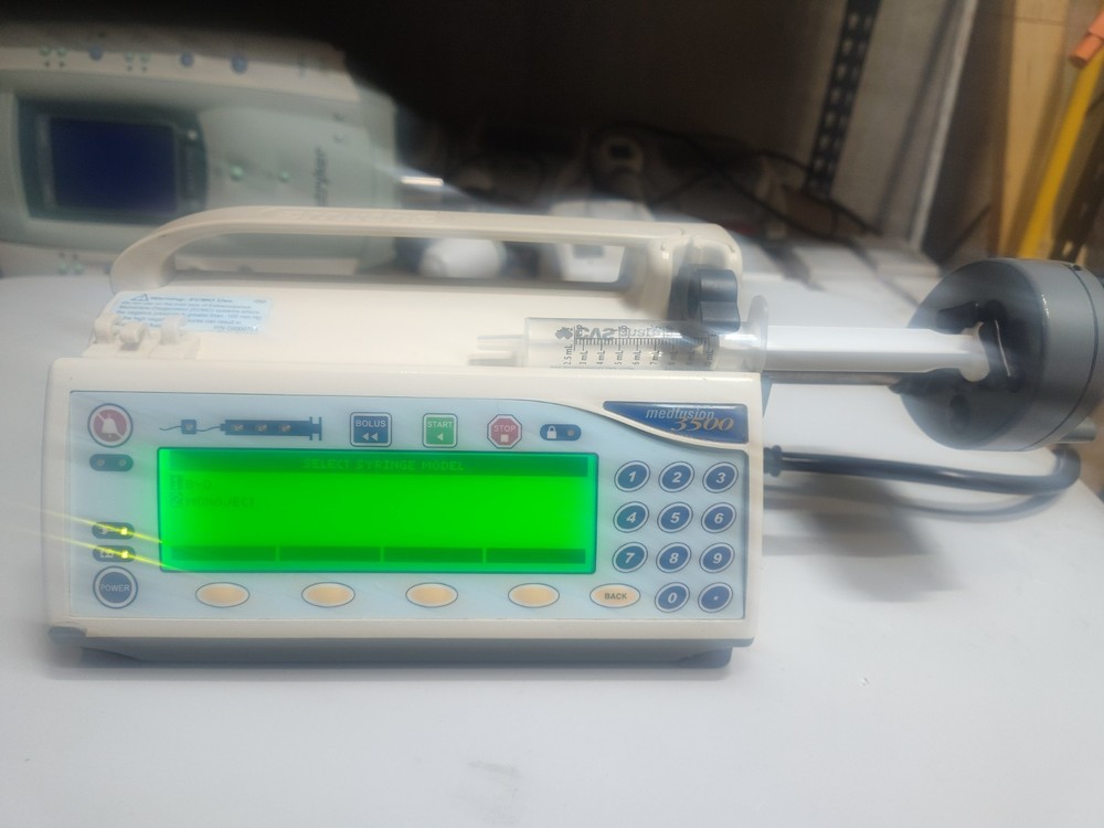smiths medfusion 3500 infusion pump w/power cable