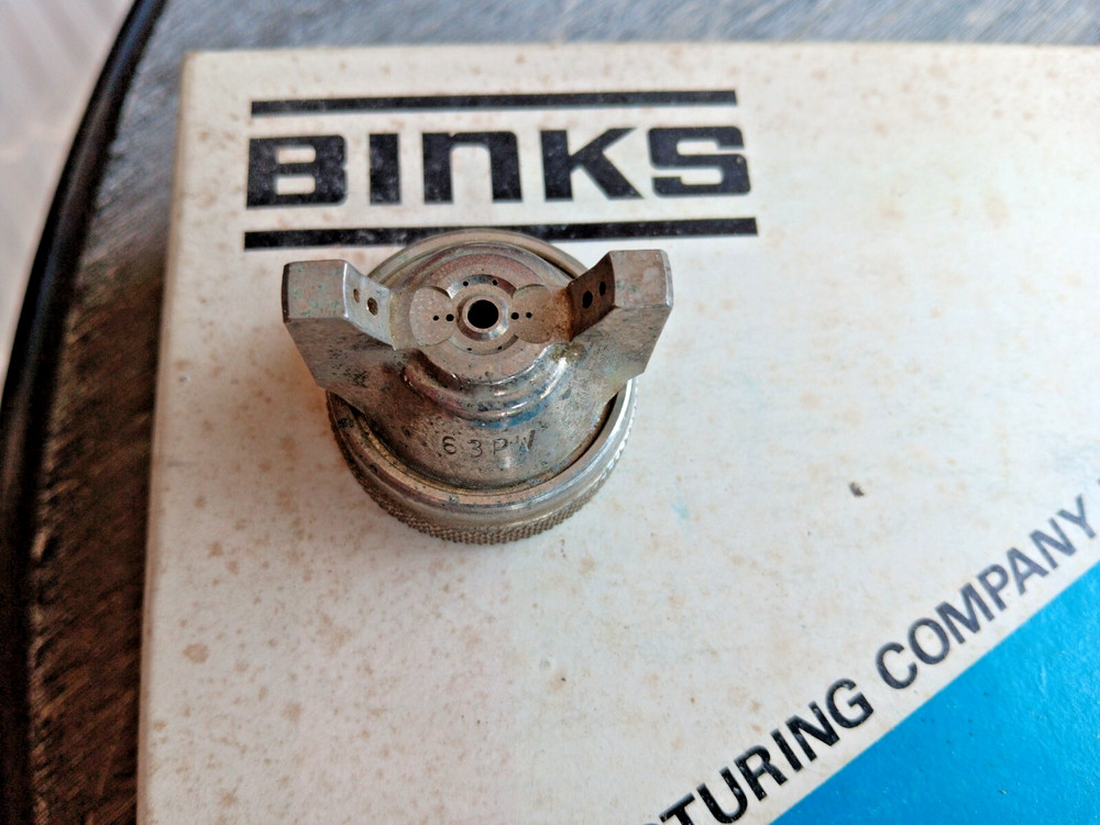 BINKS- 63PW AIR CAP PRESSURE Paint spray gun