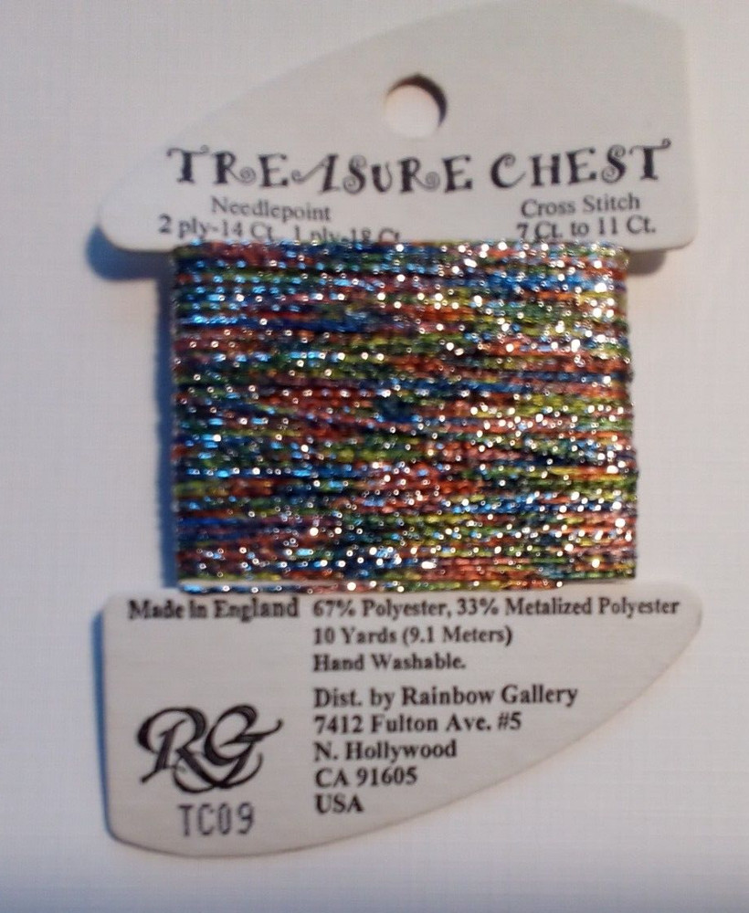 Rainbow Gallery Treasure Chest threads