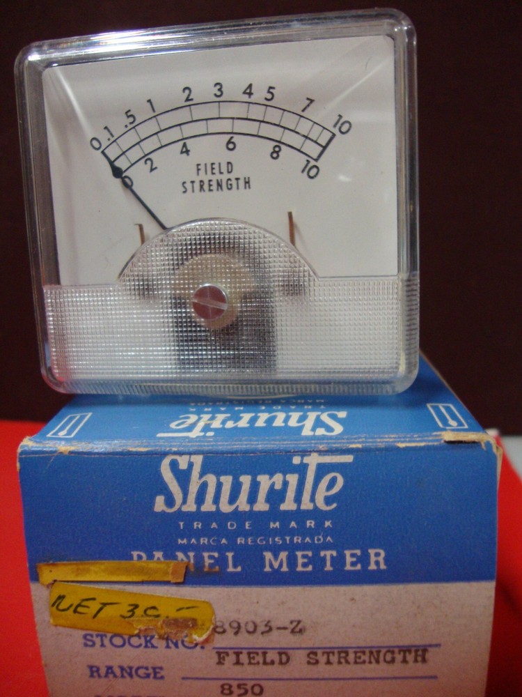 SHURITE PANEL METER 8903-Z  field strength meter (850 Series)