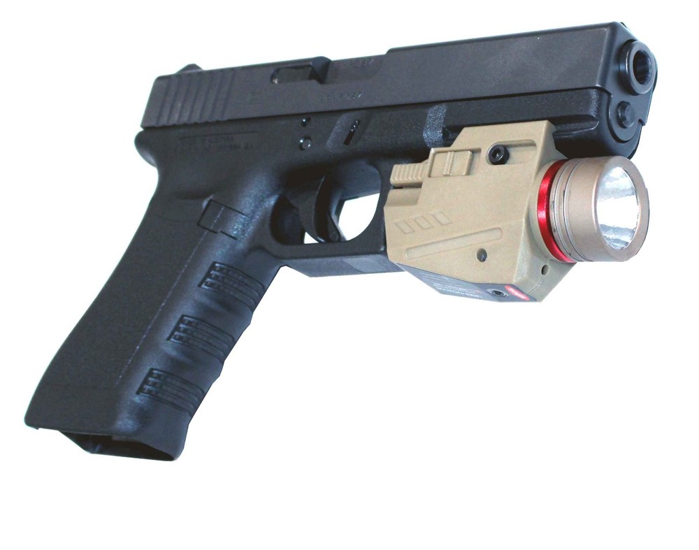 Trinity Flashlight 300 lumens tan polymer compatible with taurus th model.