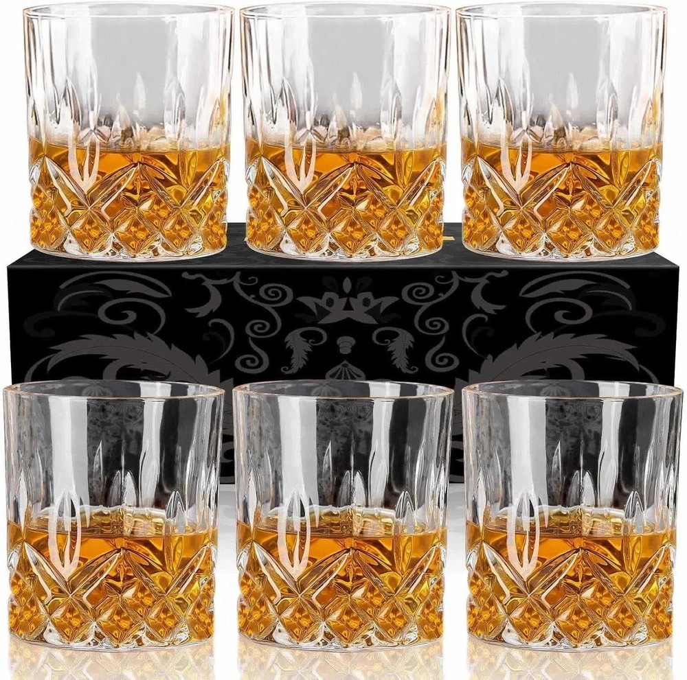 Crystal Double Old Fashioned Set of 6
