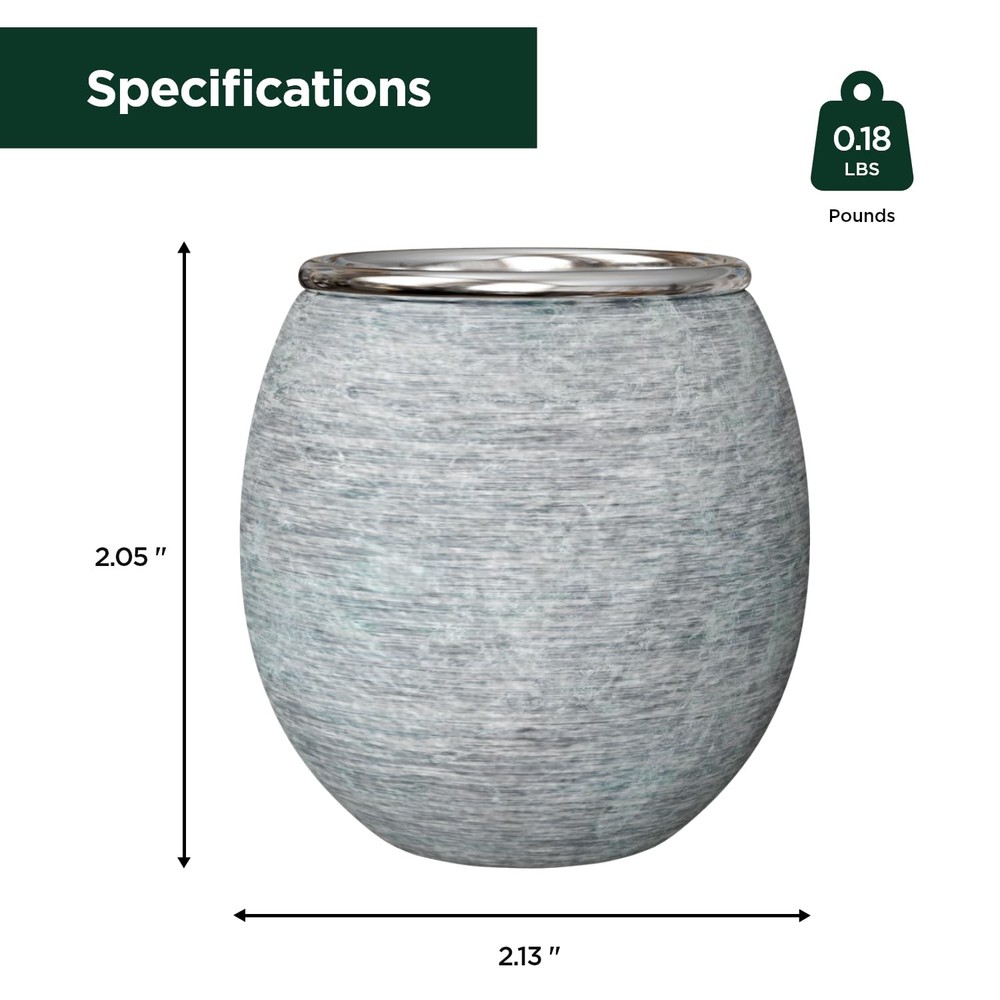 - Sauna Aromatherapy Stone Cup - Essential Oil Diffuser - Natural Rock with S...