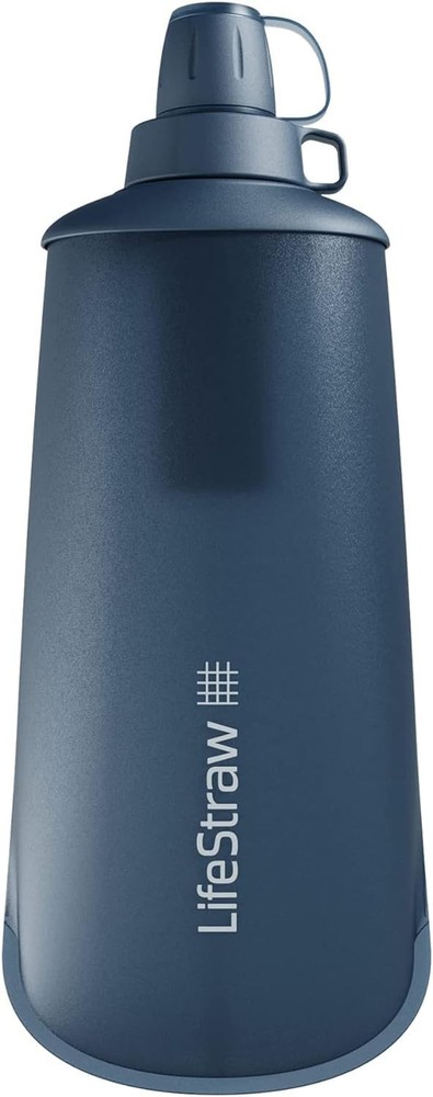LifeStraw Peak Series - Collapsible Squeeze Bottle Water Filter System 650mL