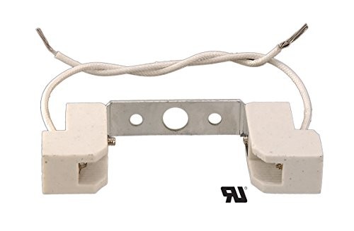 4" Double Ended Halogen Socket W/Bracket
