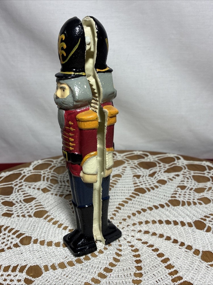Vintage Nutcracker Toy soldier Cast Iron
