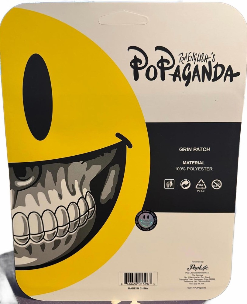 Popaganda Grin Patch by Ron English