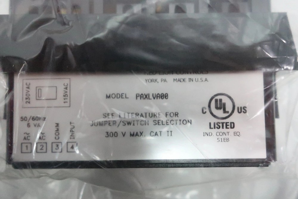 Red Lion PAXLVA00 Digital Panel Meter