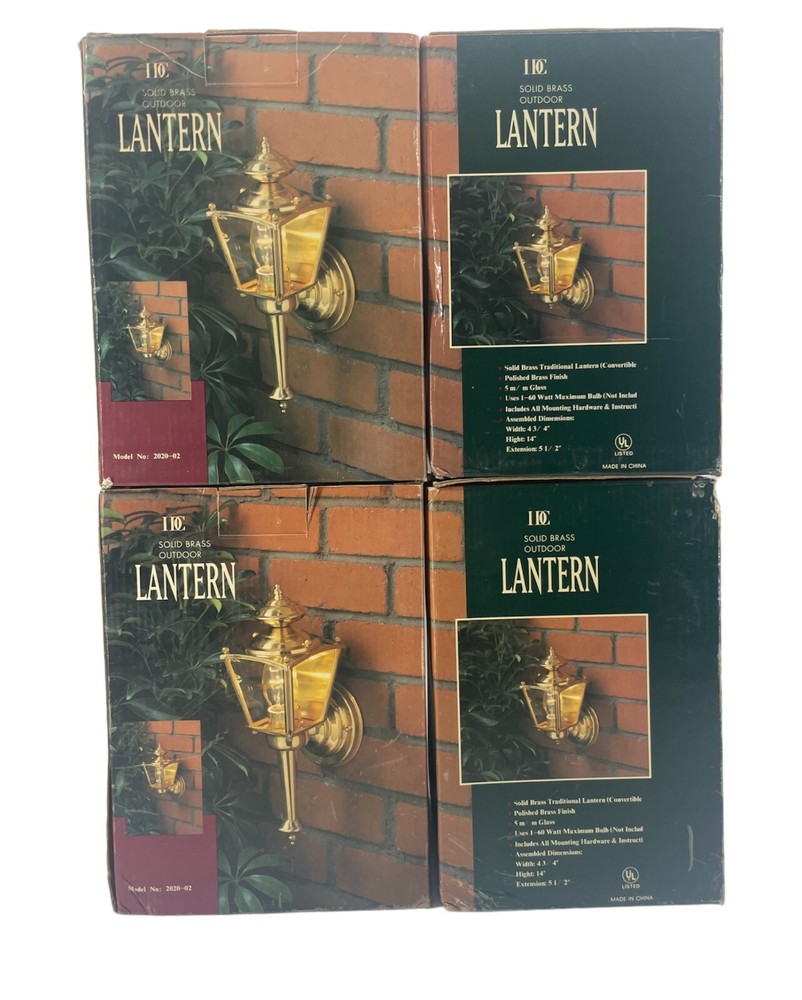 IDC Solid brass Out Door Lantern Model No 2020-02