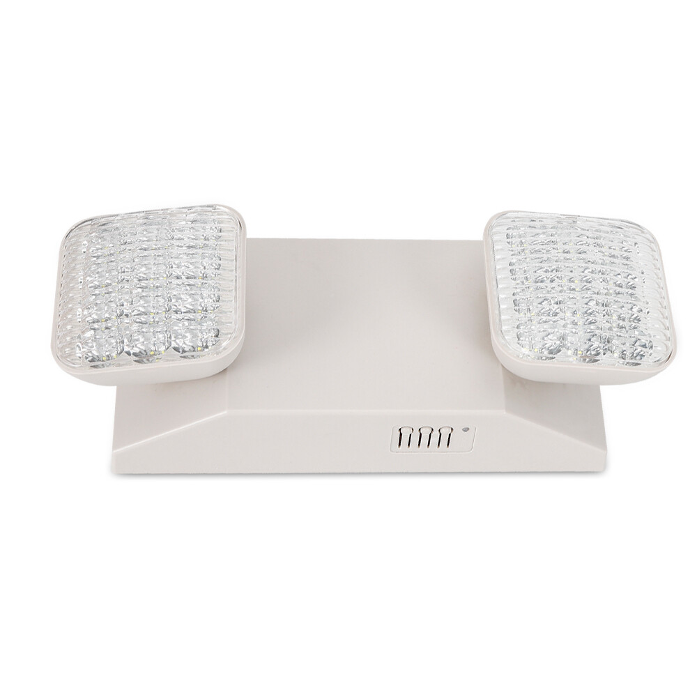 6 Pack LED Emergency Exit Light Adjustable 2 Head With Battery Back-up 924 US