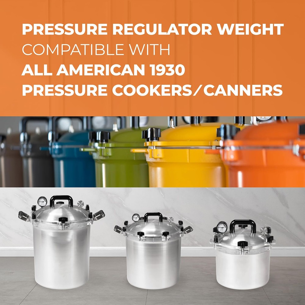 Vent Pipe Weight Replacement for All American Pressure Cooker/Canner