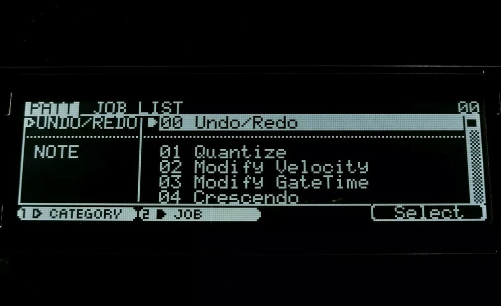 Yamaha RS7000 Custom LUX (Negative) LED Display !