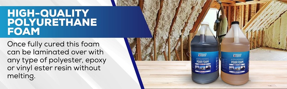Expanding Foam 2 Part Polyurethane 4lb