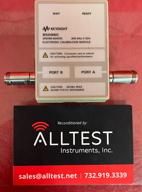 Agilent/Keysight 85096C Opt. 00F, RF Electronic Calibration Module